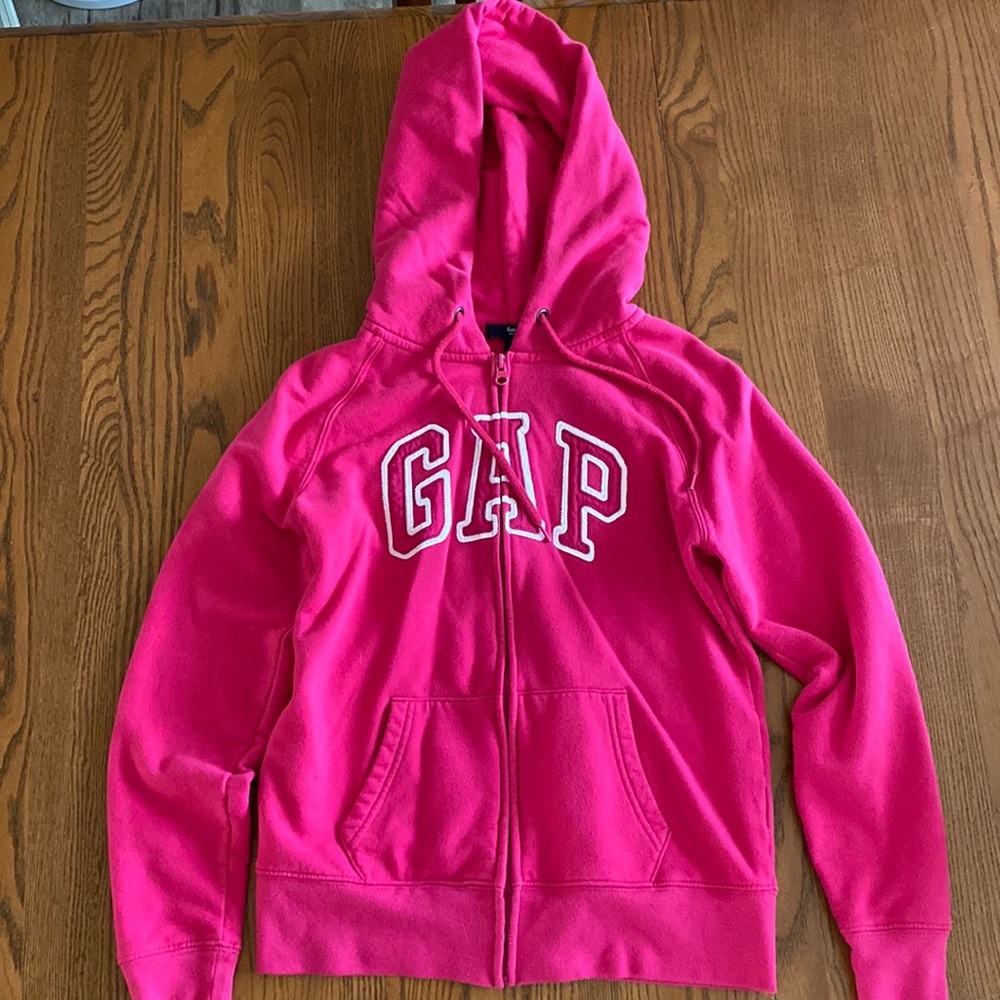 GAP zip up hoodie size small